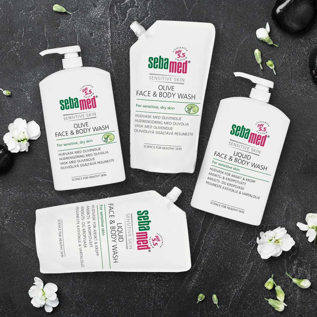 Sebamed-Face-&-Body-Wash--pumppupullot-ja--täyttöpussit-1000-ml-somekuva-1080x1080_mod